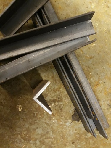 20mm 60mm angle iron mild - 60mm,