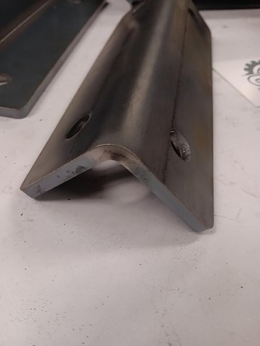 Angle iron steel section - steel, x