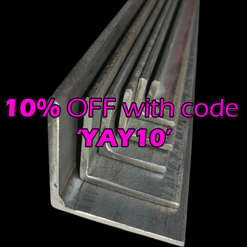 Mild steel angle section l - angle,