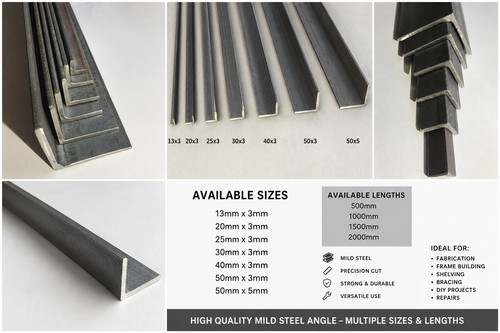 Mild steel angle - angle, (