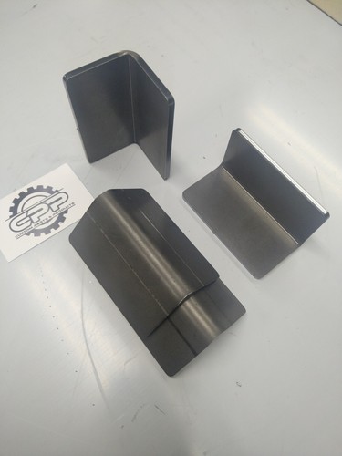 Steel angle 100mm long - x,