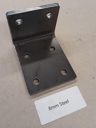 Steel angle brackets 120 - steel,