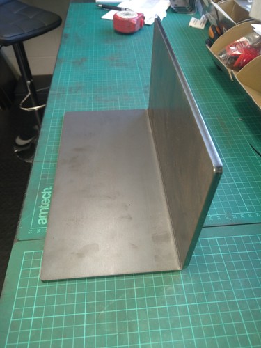 Mild steel angle iron brackets - steel,