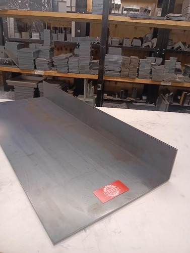 Mild steel angle folded sheet - steel,