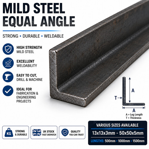 Mild steel angle iron - steel,